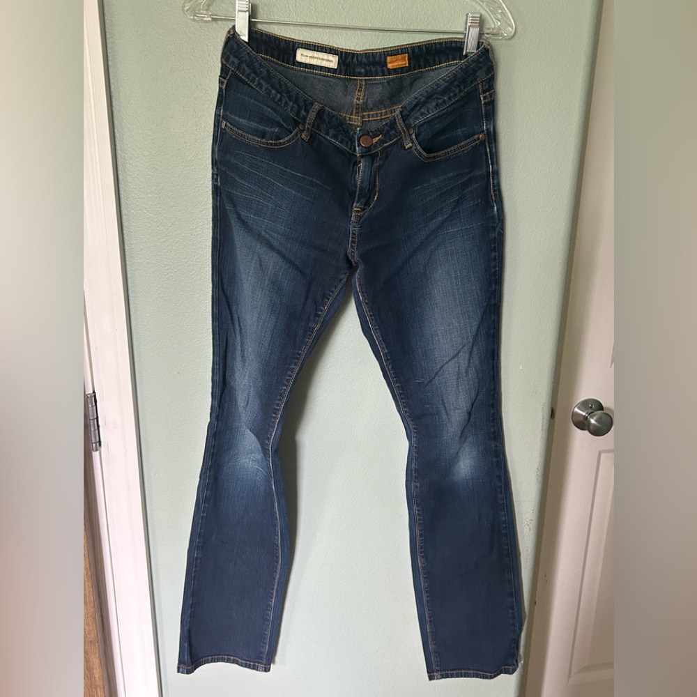 Pilcro and the letterpress straight leg jeans size 28